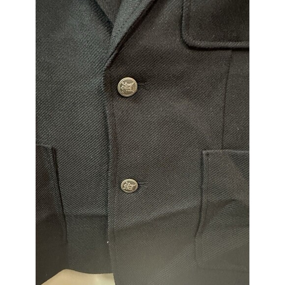 AE77 Blazer Women's Black Size XS Wool Jacket Coat NWOT - Picture 7 of 8